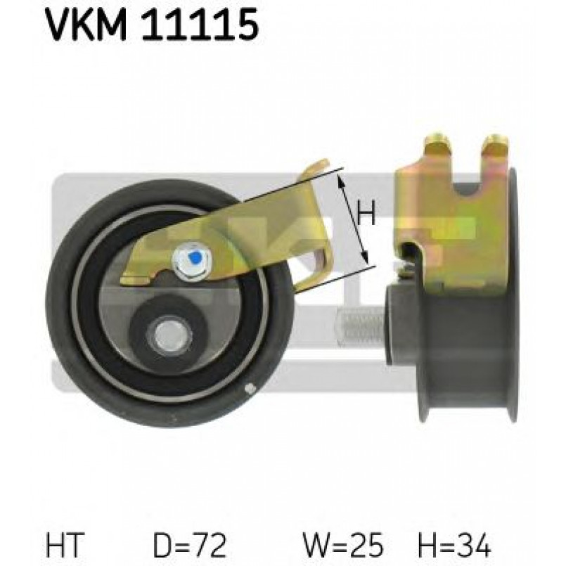 VKM 11115 SKF Натяжний ролик